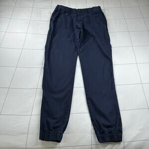BearBottom Pants Mens Large Tall Navy Blue Chino Jogger Casual Tapered Minimal